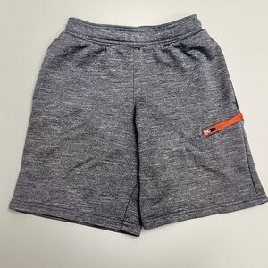 Champion Kids Gray Shorts with Orange Zipper